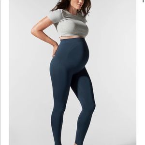 Blanqi Maternity Belly Support Leggings Size Small